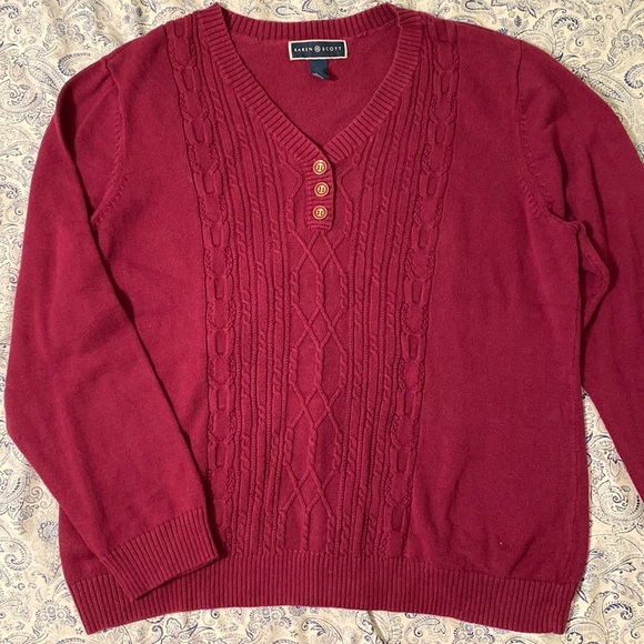 Karen Scott Sweaters - Karen Scott Sweater